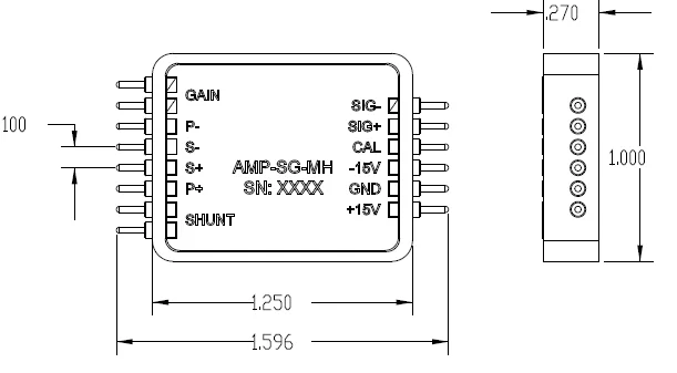 AMP-SG-MH, vista 2