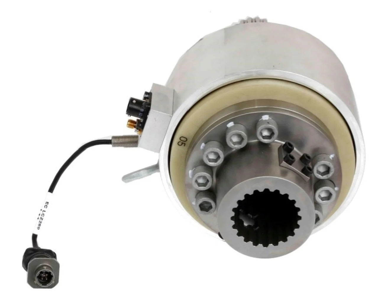 PTO transducer, female splined end and stator