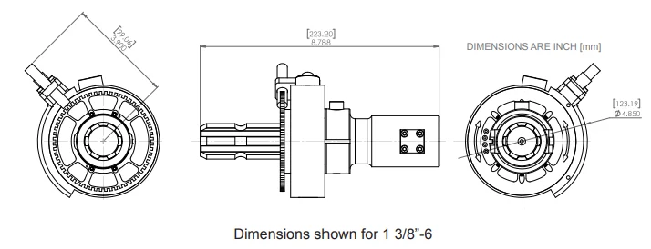 PTO2 dimensions
