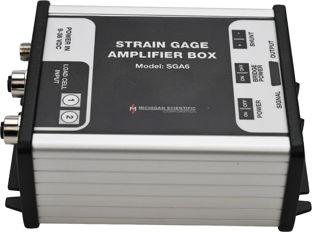 SGA6 six-channel strain gage amplifier box