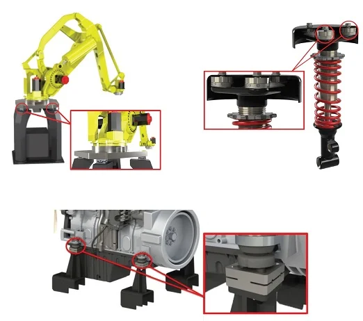 TR3D load cells in application