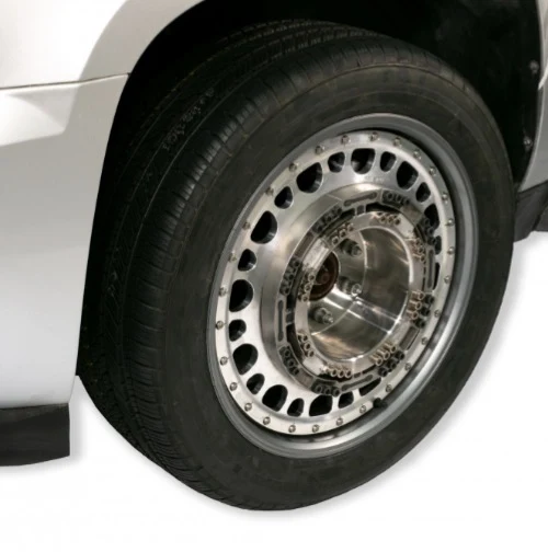 LW65 wheel force transducer on an SUV wheel