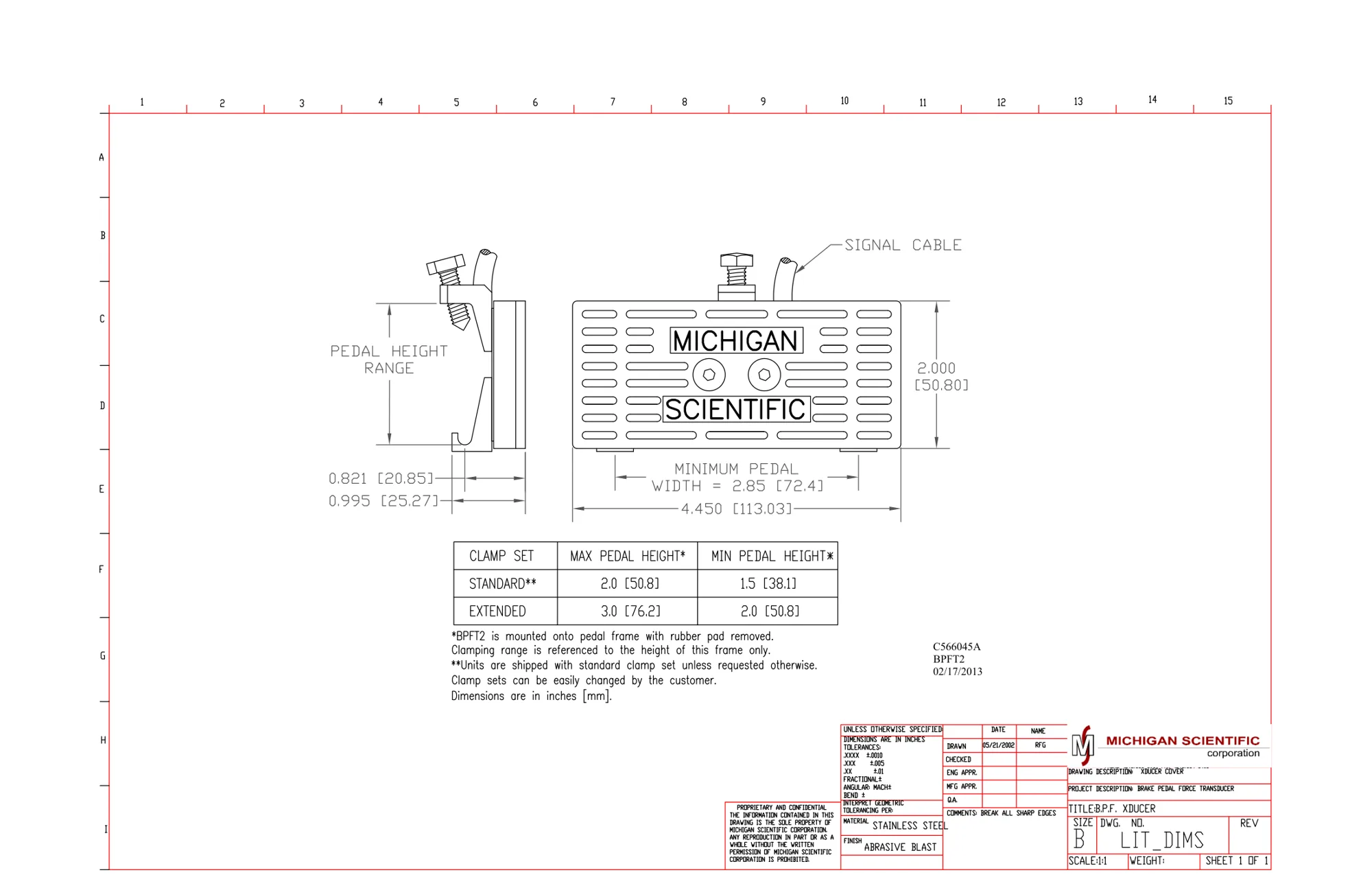Plan C566045A (PDF)