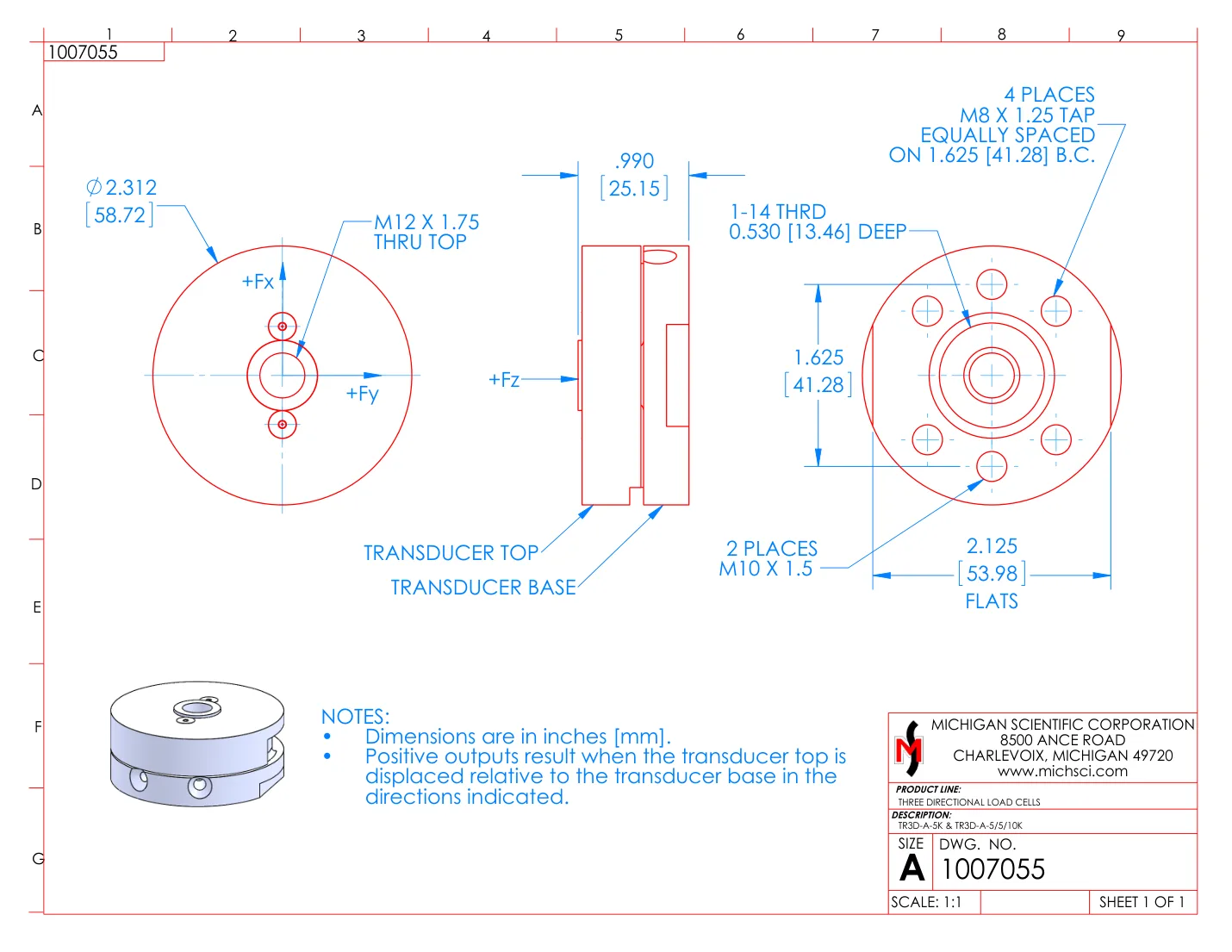Plans 1007053 et 1007055 (PDF)