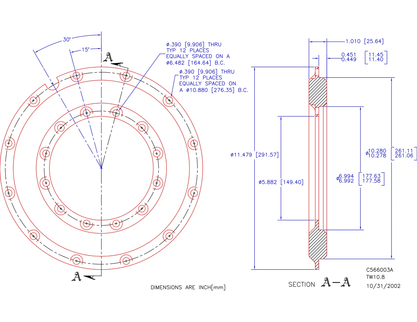 Plano C566003A, TW10.8 (PDF)